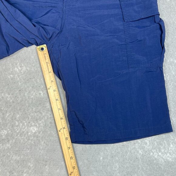 Ralph Lauren Polo Shorts Swimwear Size Medium Blue Board Swim Trunks Pony - Picture 9 of 12